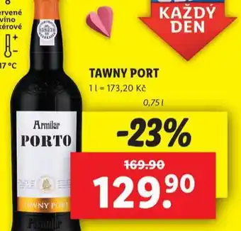 Lidl Tawny port nabídka