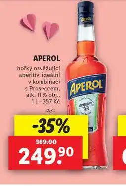 Lidl Aperol nabídka