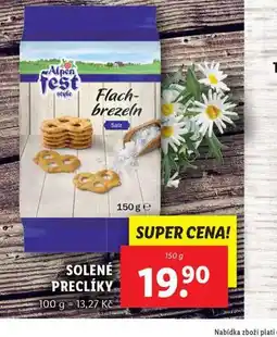 Lidl Solené preclíky nabídka