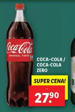 Lidl Coca cola / zero nabídka