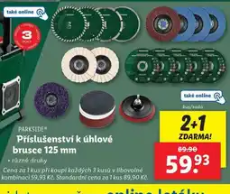 Lidl Příslušenství k úhlové brusce 125 mm nabídka