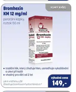 PharmaPoint Bromhexin KM 12 mg/ml nabídka