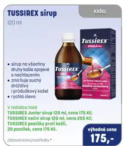 PharmaPoint TUSSIREX sirup nabídka