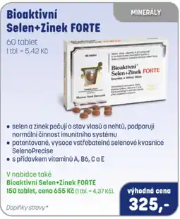 PharmaPoint Bioaktivní Selen+Zinek FORTE nabídka