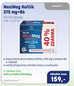 PharmaPoint MaxiMag Hořčík 375 mg+B6 nabídka