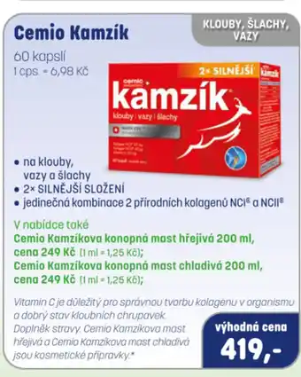 PharmaPoint Cemio Kamzík nabídka