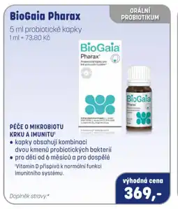 PharmaPoint Biogaia pharax nabídka