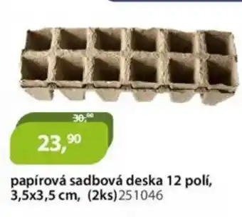 M.A.T. Papírová sadbová deska 12 polí nabídka