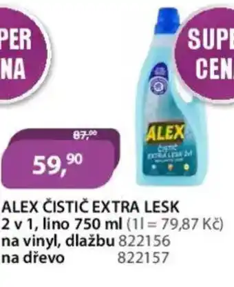 M.A.T. Alex čistič extra lesk nabídka