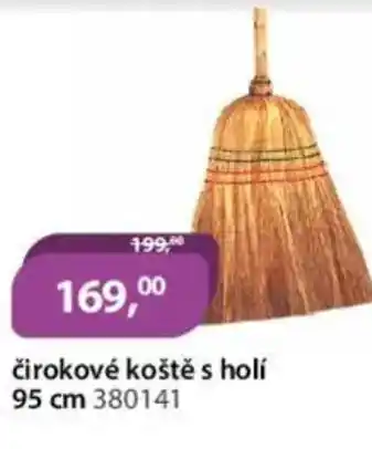 M.A.T. Čirokové koště s holí nabídka