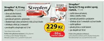 Dr. Max Strepfen 8,75 mg Strepfen nabídka