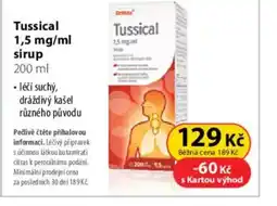 Dr. Max Tussical 1,5 mg/ml sirup nabídka