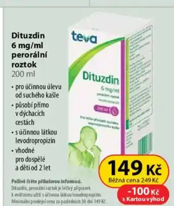 Dr. Max Dituzdin 6 mg/ml perorální roztok nabídka