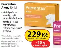 Dr. Max Preventan Akut, 30 tbl. nabídka