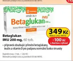 Dr. Max Betaglukan IMU 200 mg, 60 tob. nabídka