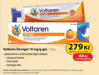 Dr. Max Voltaren Emulgel 10 mg/g gel, nabídka