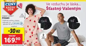 Lidl ESMARA® LIVERGYⓇ Pyžamo nabídka