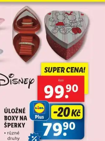 Lidl Úložné boxy na šperky nabídka