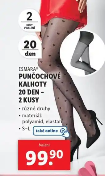 Lidl ESMARAⓇ Punčochové kalhoty nabídka