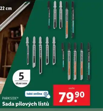 Lidl PARKSIDE Sada pilových listů nabídka