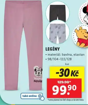 Lidl Legíny nabídka