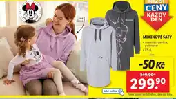 Lidl Mikinové šaty nabídka