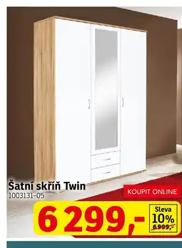 Asko Šatní skříň Twin nabídka
