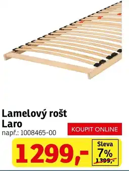 Asko Lamelový rošt Laro nabídka