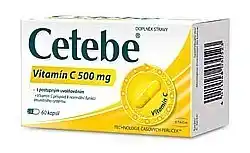 Benu Cetebe Vitamin C 500 mg s postupným uvolňováním 60 kapslí nabídka