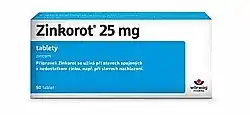 Benu Zinkorot 25 mg 50 tablet nabídka