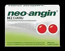 Benu Neo-angin bez cukru 24 pastilek nabídka