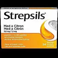 Benu Strepsils Med a Citron 24 pastilek nabídka