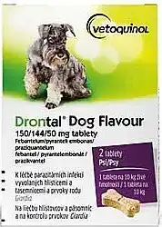 Benu Drontal Dog Flavour 150/144/50 mg 2 tablety nabídka