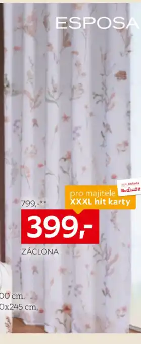 XXXLutz Záclona nabídka
