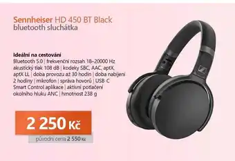 Expert Sennheiser HD 450 BT Black bluetooth sluchátka nabídka