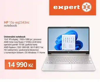 Expert HP 15s-eq2343nc notebook nabídka