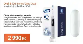 Expert ORAL-B i06 Series Grey Opal elektrický zubní kartáček nabídka