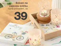 Svícen na čajovou svíčku