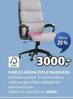 JYSK Kancelářská židle marbjerg nabídka