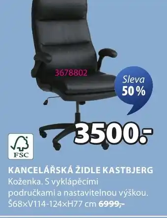 JYSK Kancelářská židle kastbjerg nabídka