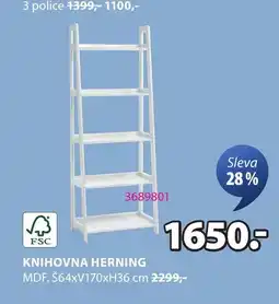 JYSK Knihovna herning nabídka