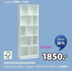 JYSK Knihovna mosbjerg nabídka