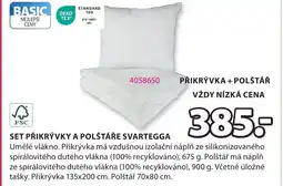 JYSK Set přikrývky a polštáře Svartegga nabídka