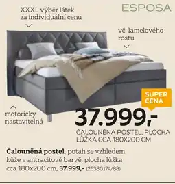 XXXLutz Čalouněná postel nabídka