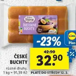 Lidl ČESKÉ BUCHTY, 360 g nabídka