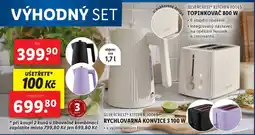 Lidl VÝHODNÝ SET - RYCHLOVARNÁ KONVICE 3 100 W + TOPINKOVAČ 800 W nabídka