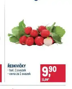 Makro Ředkvičky nabídka