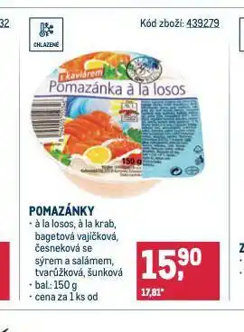 Makro Pomazánka á la krab nabídka