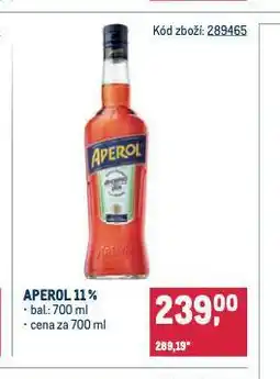 Makro Aperol nabídka