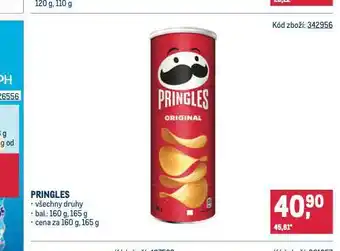 Makro Pringles nabídka